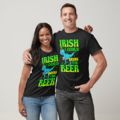 Irish I Could Drink This Beer Lucky Shamrock St Pa Tシャツ (ユニセックス)