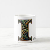 Irish I Monogram Coffee Mug コーヒーマグカップ (中央)