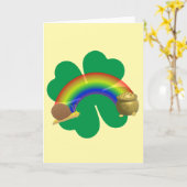 Irish I was faster カード (黄色い花)