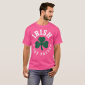 Irish I Was Faster Funny Running St Patrick'S Day  Tシャツ (正面フル)