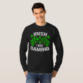 Irish I Was Gaming St Patricks Day Gamer Tシャツ (正面フル)