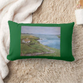 Irish, Ireland, Pillow, Cushion ランバークッション (ブランケット)