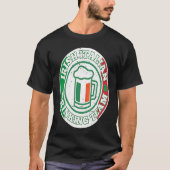 Irish Italian Drinking Team St Patrick's Day Tシャツ (正面)
