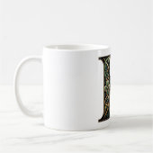 Irish K Monogram Coffee Mug コーヒーマグカップ (左)