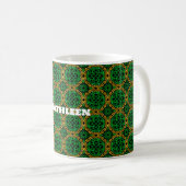 Irish King Celtic Knots St. Patrick's Day コーヒーマグカップ (正面右)