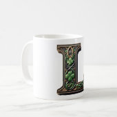 Irish L Monogram Coffee Mug コーヒーマグカップ (正面左)