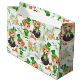 Irish Lassies And Gents ラージペーパーバッグ (正面アングル)