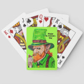 IRISH LEPRECHAUN playing cards トランプ (裏面)