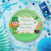 Irish Leprechaun St Patrick's Day Party ペーパープレート (パーティー)
