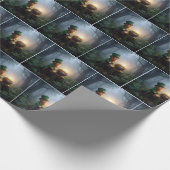 Irish Leprechaun with a Pot of Gold ラッピングペーパー (角)