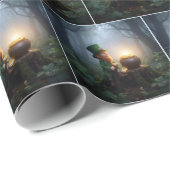 Irish Leprechaun with a Pot of Gold ラッピングペーパー (ロールコーナー)