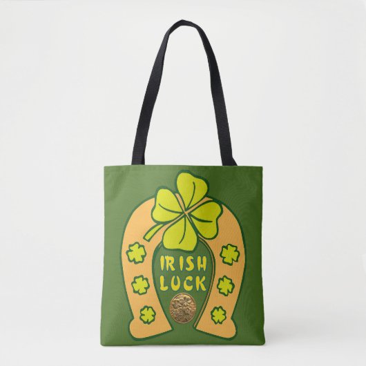 irish luck トートバッグ (正面)