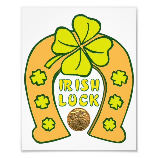 irish luck フォトプリント            (正面)