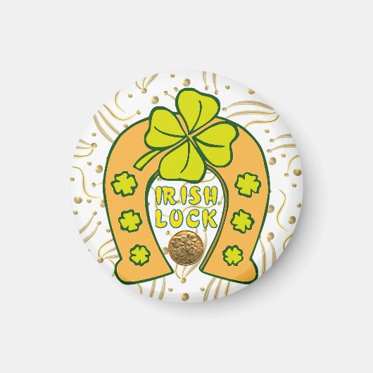 irish luck マグネット (正面)