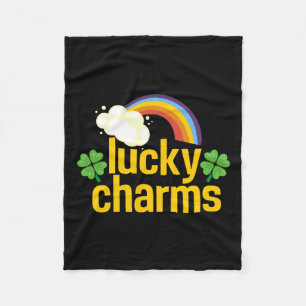 Irish Lucky Charm フリースブランケット