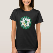 Irish lucky shamrock St Patricks Day  7 Tシャツ (正面)