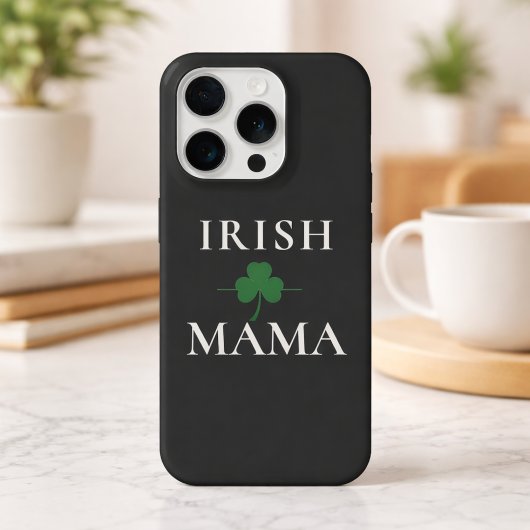 Irish Mama Shamrock  iPhoneケース