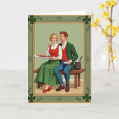 Irish Meal Shared Love Card カード (黄色い花)