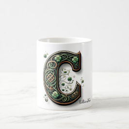 Irish Monogram Coffee Mug コーヒーマグカップ