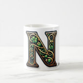 Irish N Monogram Coffee Mug コーヒーマグカップ (中央)