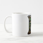 Irish N Monogram Coffee Mug コーヒーマグカップ (左)