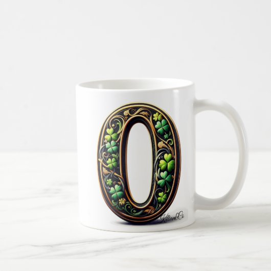 irish O Monogram Coffee Mug コーヒーマグカップ (右)