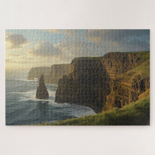 Irish Ocean Cliffs Jigsaw Puzzle ジグソーパズル (横)