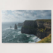 Irish Ocean Cliffs Jigsaw Puzzle ジグソーパズル (横)
