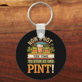 Irish Patty's Green St Paddy Funny Saint Patricks  キーホルダー (正面)