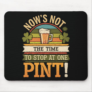 Irish Patty's Green St Paddy Funny Saint Patricks マウスパッド