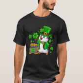 Irish Penguin Shamrock St Patricks Day Penguin Iri Tシャツ (正面)