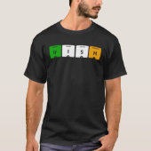 IRISH Periodic Table of Elements Ir I S H Tシャツ (正面)