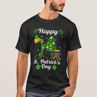 Irish Poodle Dog Cute Shamrock St.Patrick's Day Tシャツ