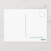 Irish Postcard ポストカード (裏面)