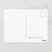 Irish Postcard ポストカード (裏面)