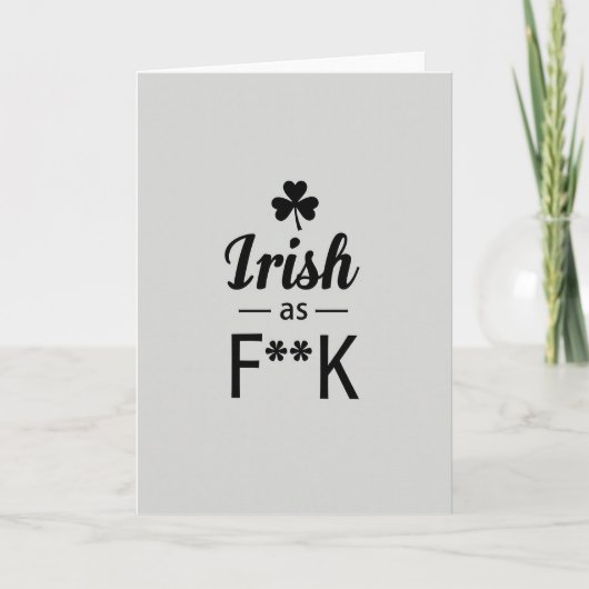 Irish Pride As Fk カード (正面)