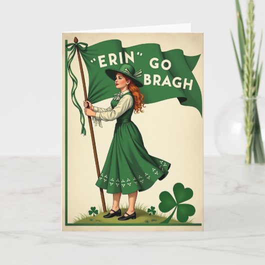 Irish Pride Celebration Card カード (正面)
