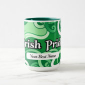Irish Pride Knot Mug Custom マグカップ (中央)