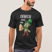Irish Pub Aargh Patricks Day Tシャツ (正面)