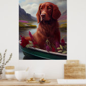 Irish Red on a Paddle: A Scenic Adventure ポスター (キッチン)