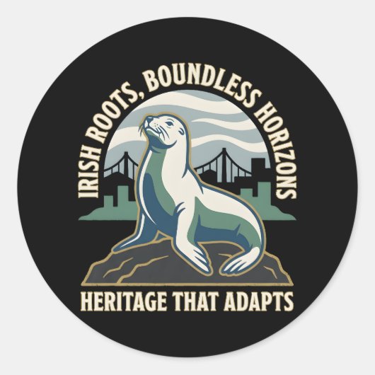 Irish Roots Boundless Horizons Sea Lion ラウンドシール (正面)