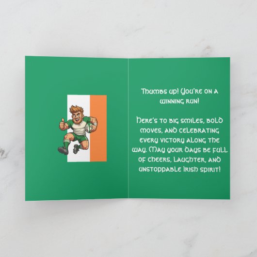 Irish Rugby Charge カード (内部)