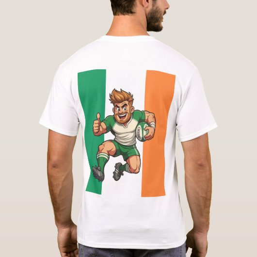 Irish Rugby Charge Tシャツ (裏面)