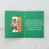 Irish Rugby Power カード (内部)