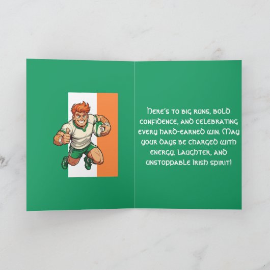 Irish Rugby Power カード (内部)