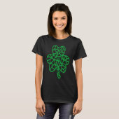 Irish Saint Paddy's Shamrock Happy St Patrick's Da Tシャツ (正面フル)