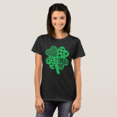 Irish Saint Paddy's Shamrock Happy St Patrick's Da Tシャツ (正面フル)