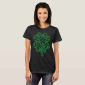 Irish Saint Paddy's Shamrock Happy St Patrick's Da Tシャツ (正面フル)
