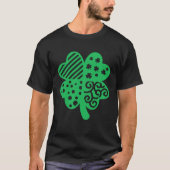 Irish Saint Paddy's Shamrock Happy St Patrick's Da Tシャツ (正面)