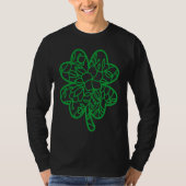 Irish Saint Paddy's Shamrock Happy St Patrick's Da Tシャツ (正面)